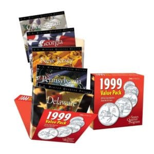 1999 state quarter annual pack
