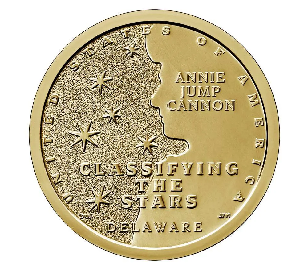 DE Annie Jump Cannon Classifying the Stars 1 Annie Jump Cannon Coin