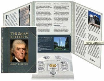 Thomas Jefferson Legacy Coin Collection