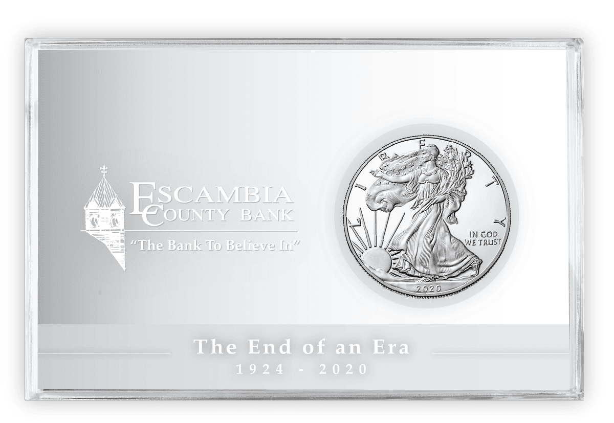 Custom Acrylic celebrating  a bank milestone