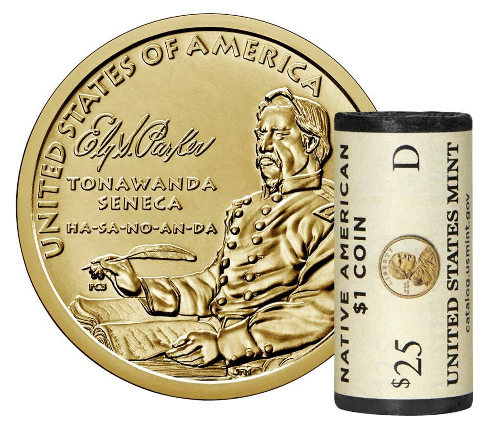 2022 Native American Dollar D Mint Coin Roll