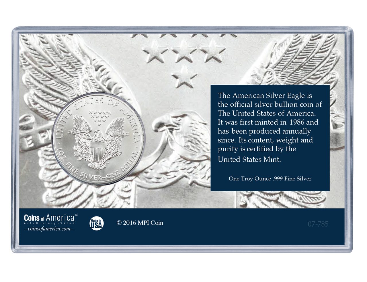 Police Officer Silver Eagle Acrylic Display 2 Police Officer Silver Eagle Acrylic Display