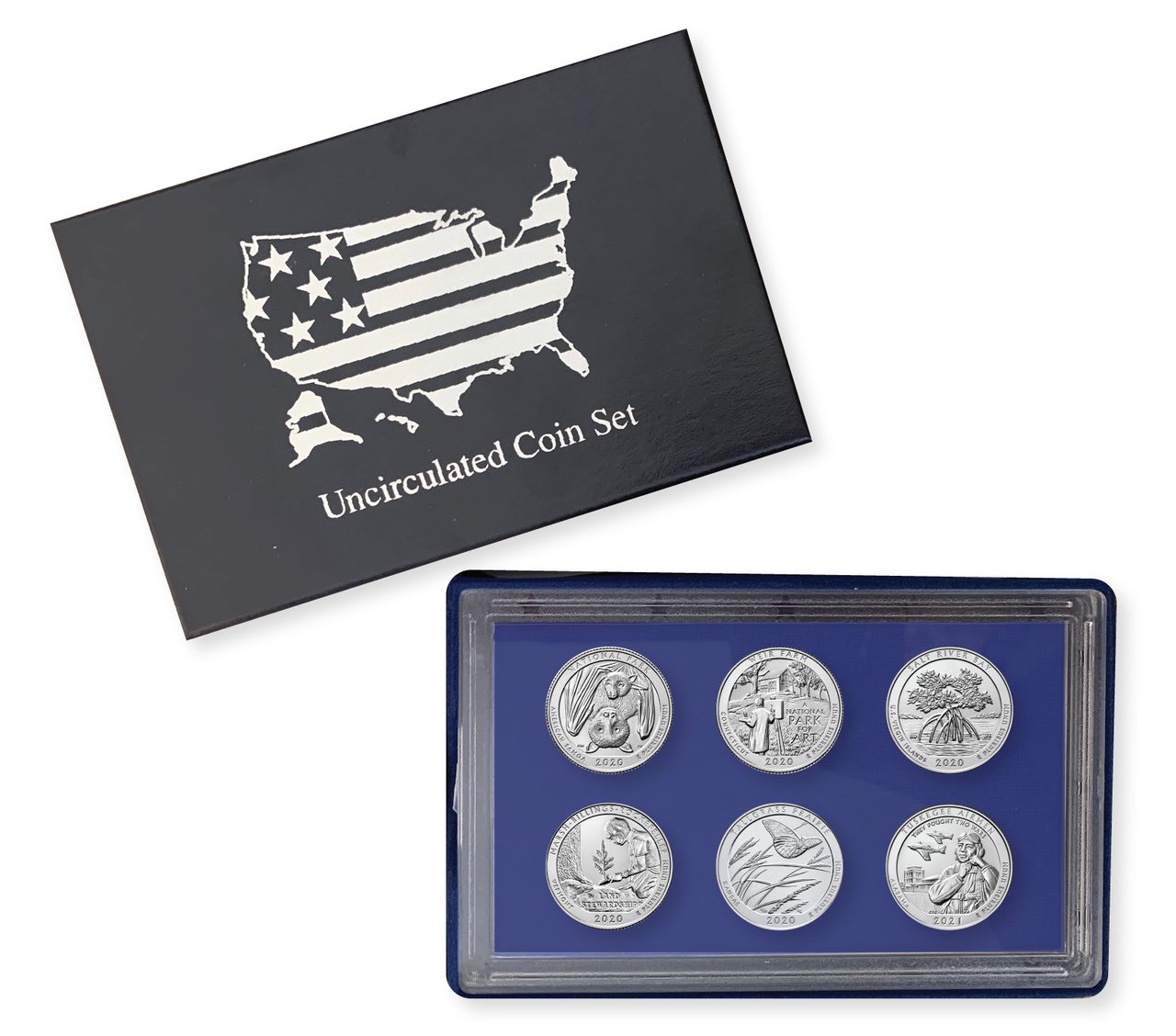 2020-21 Six Quarter Uncirculated Set 2 2020-21 Six Quarter Uncirculated Set