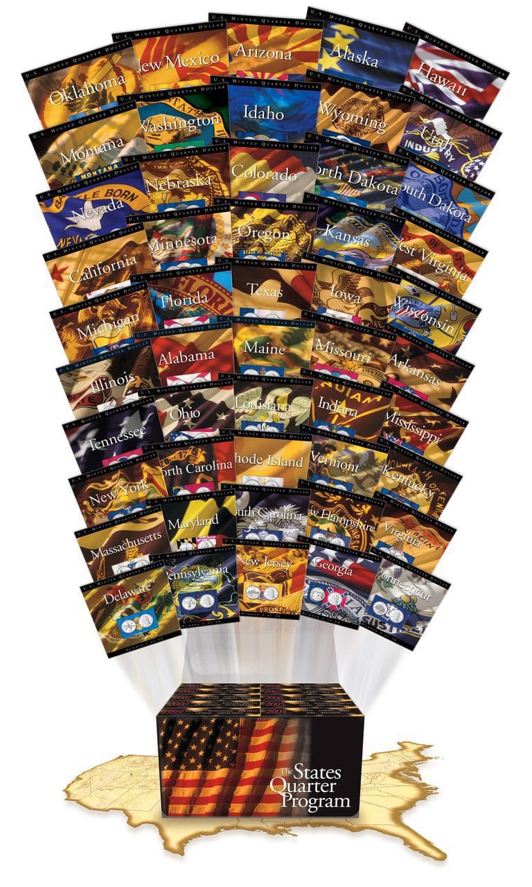 Complete 50 State Quarter Set