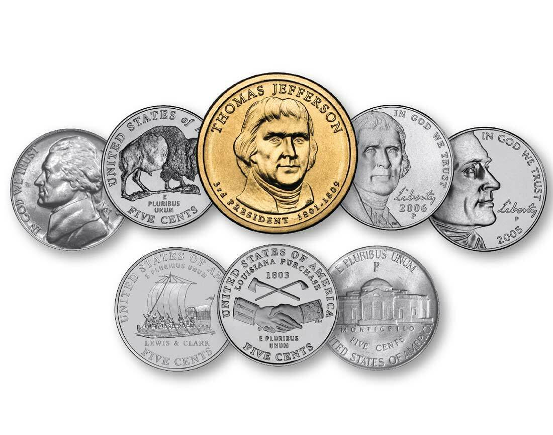Thomas Jefferson Legacy Coin Collection 5 Thomas Jefferson Legacy Coin Collection - Image 5