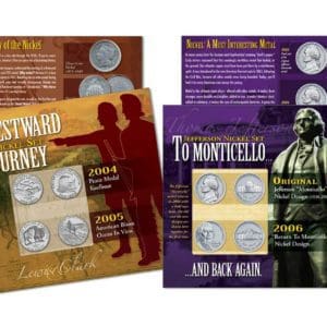 Westward Journey and Return to Monticello - Two Nickel Collections