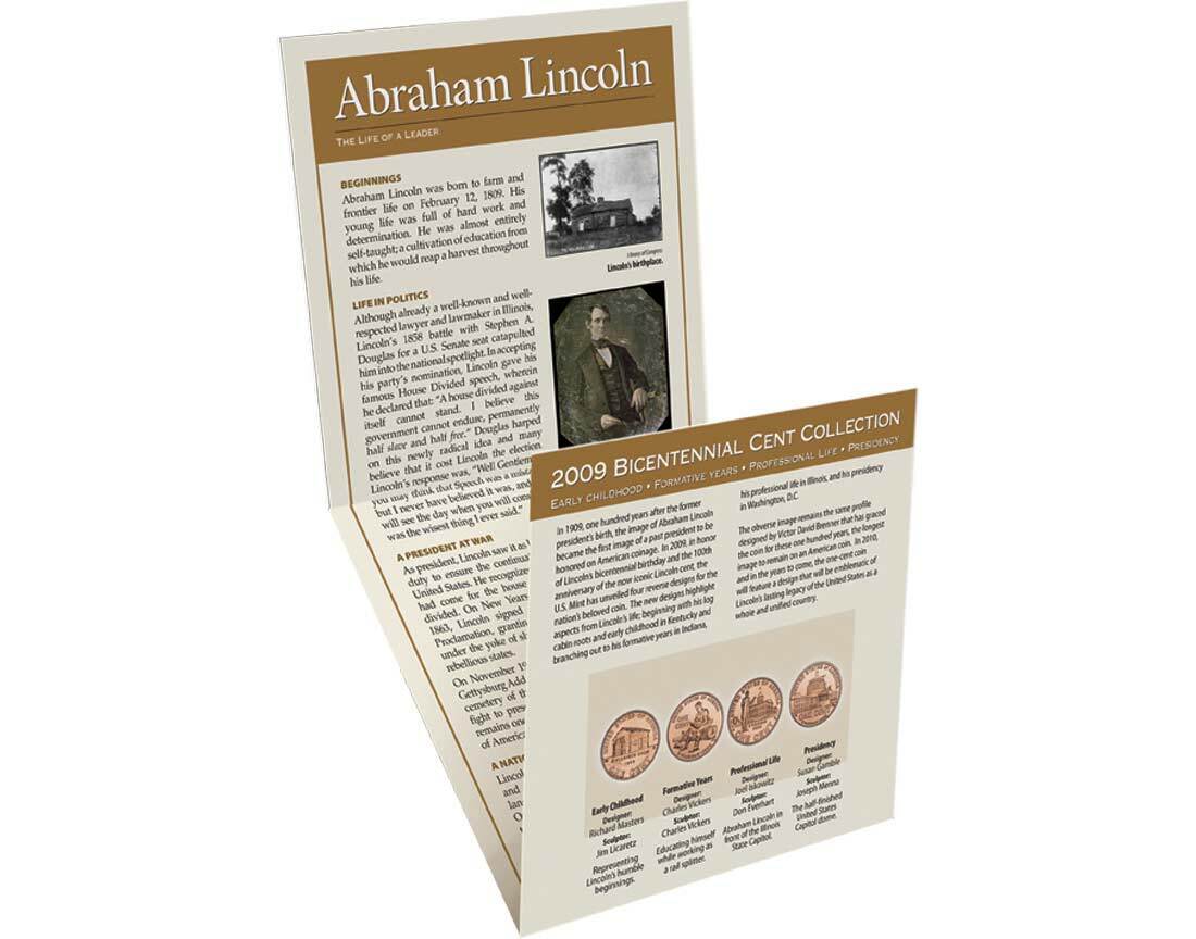 2009 Lincoln Bicentennial Cent Collection 2 2009 Lincoln Bicentennial Cent Collection