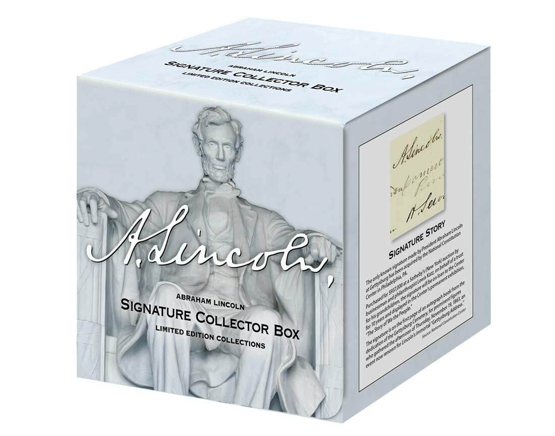 Lincoln Signature Collector Box