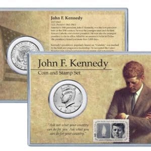 JFK Coin & Stamp Set
