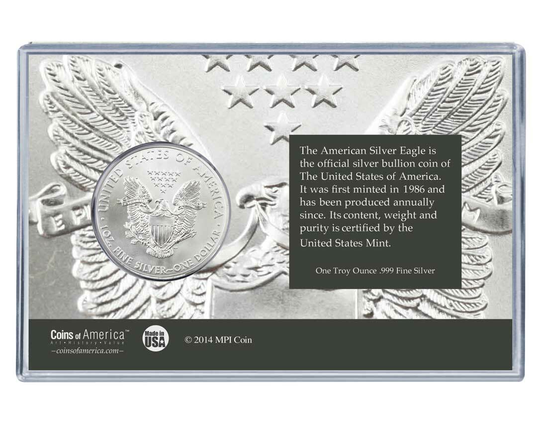 Thank You Silver Eagle Acrylic Display 2 Thank You Silver Eagle Acrylic Display - Image 2