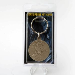Louisiana State Quarter Keychain