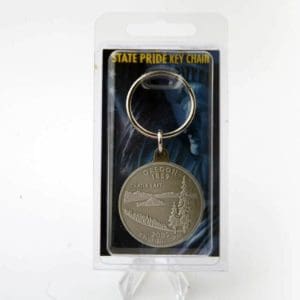 Oregon State Quarter Keychain