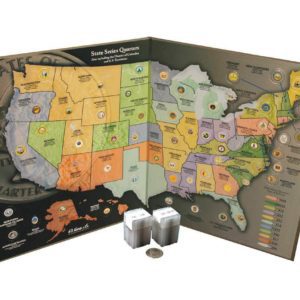 State Quarter Map w/Qtrs