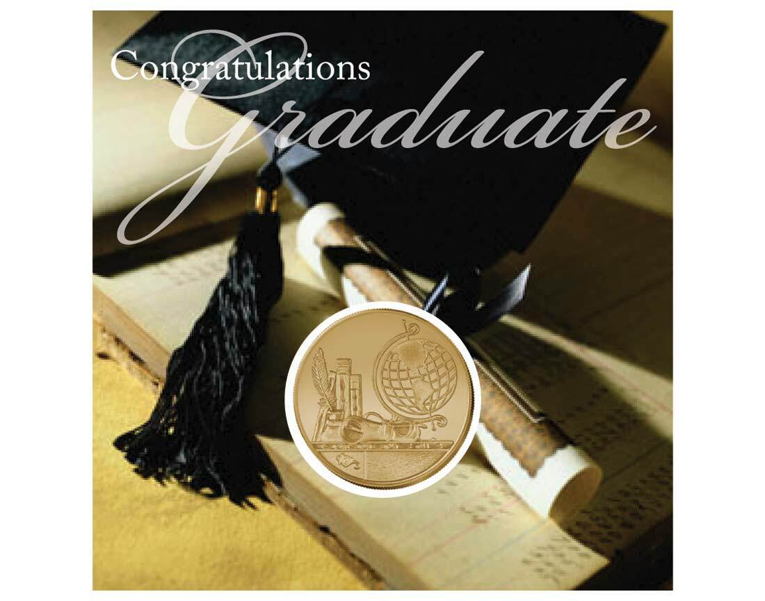 Graduation Coin Card 1 Graduation Coin Card