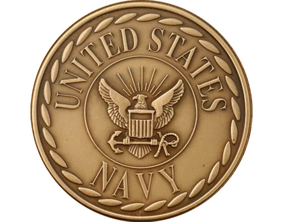 US Navy Bronze Challenge Coin 1 Navy Challenge Coin