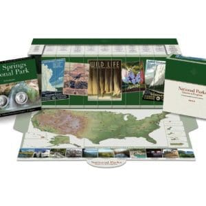National Parks Quarter Collector Box (COIN SETS SOLD SEPARATELY)