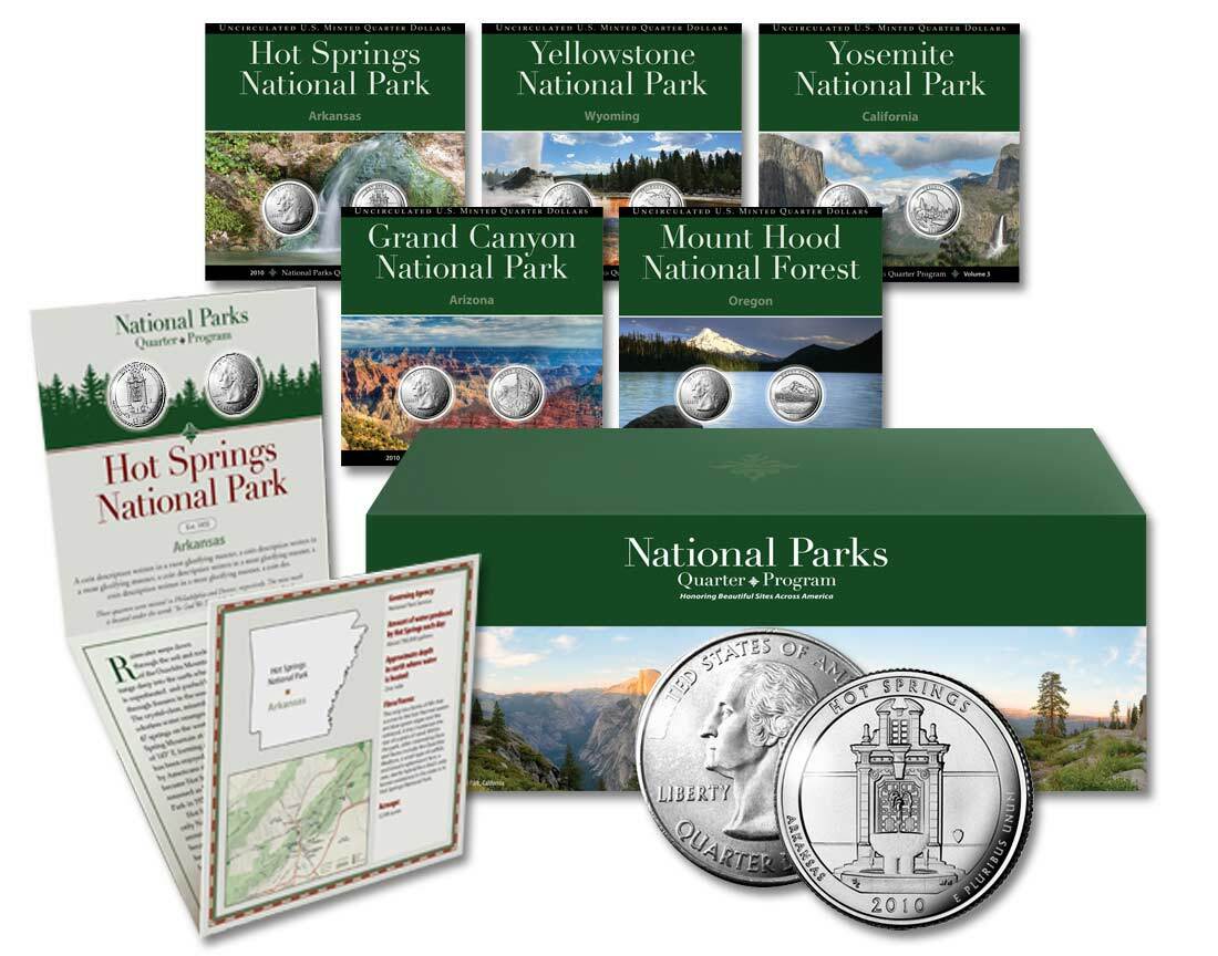 National Parks Quarter Complete Boxed Set