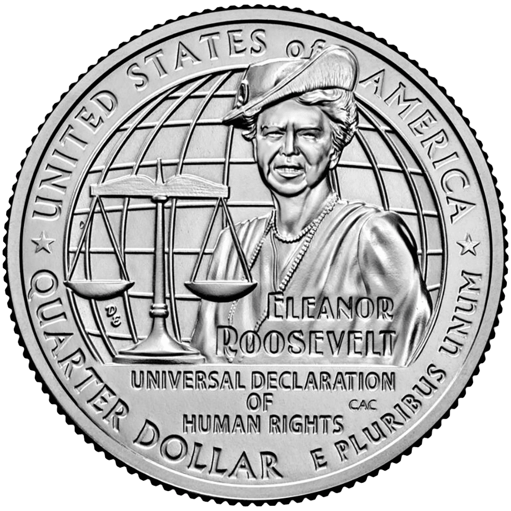 Eleanor Roosevelt 1 2023 Eleanor Roosevelt Reverse