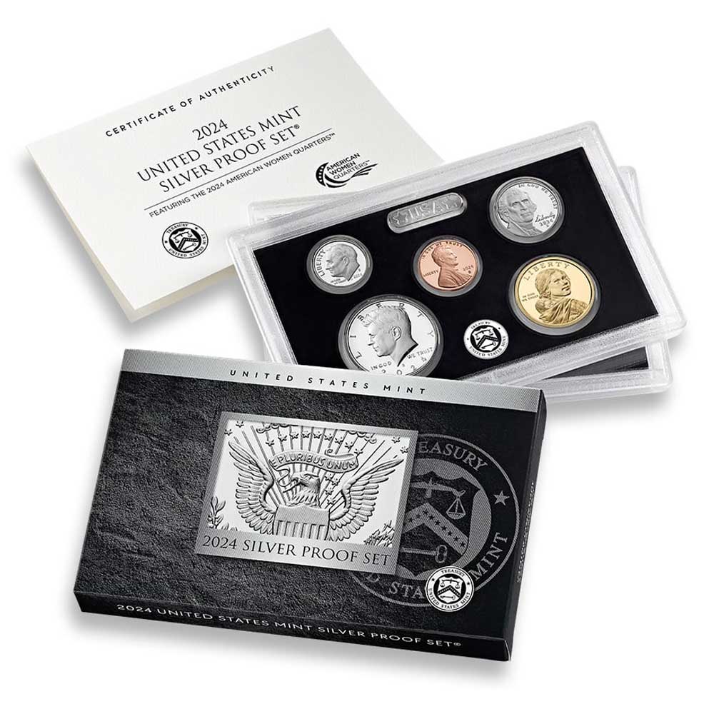 Silver Proof Sets 1 2024 Silver Proof Set