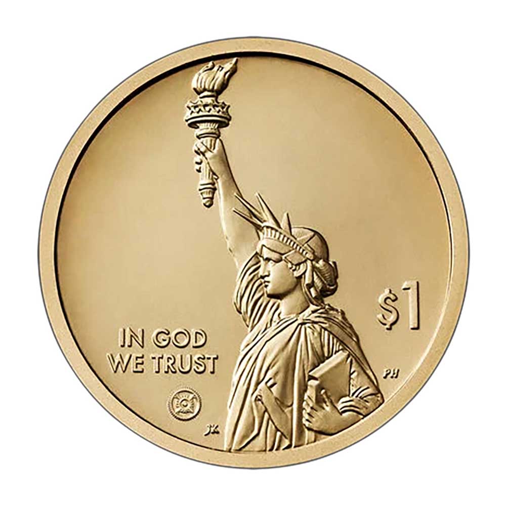 Arkansas Raye Montague 4 2025 Innovation Dollar Coin Obverse