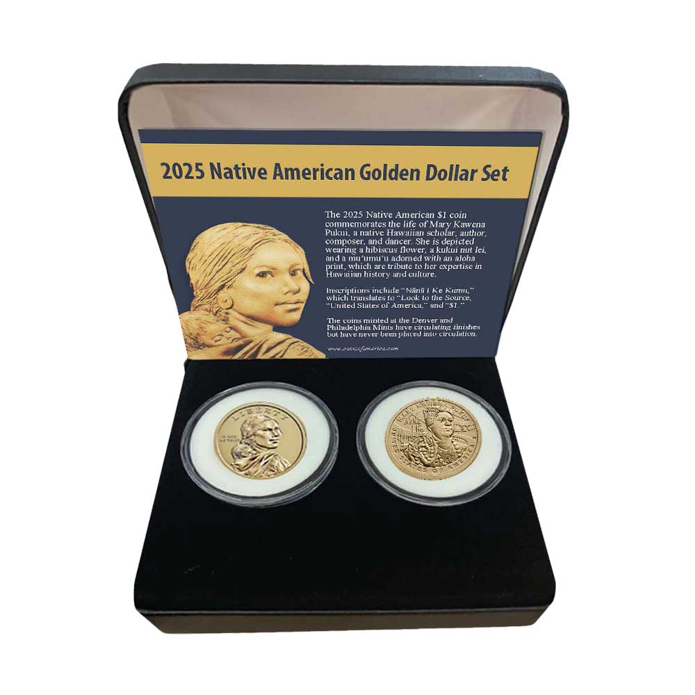 2025 Native American Dollar 2 2025 NA Box Set