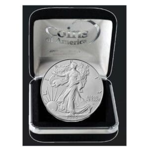 2026 Silver Eagle Velvet Box