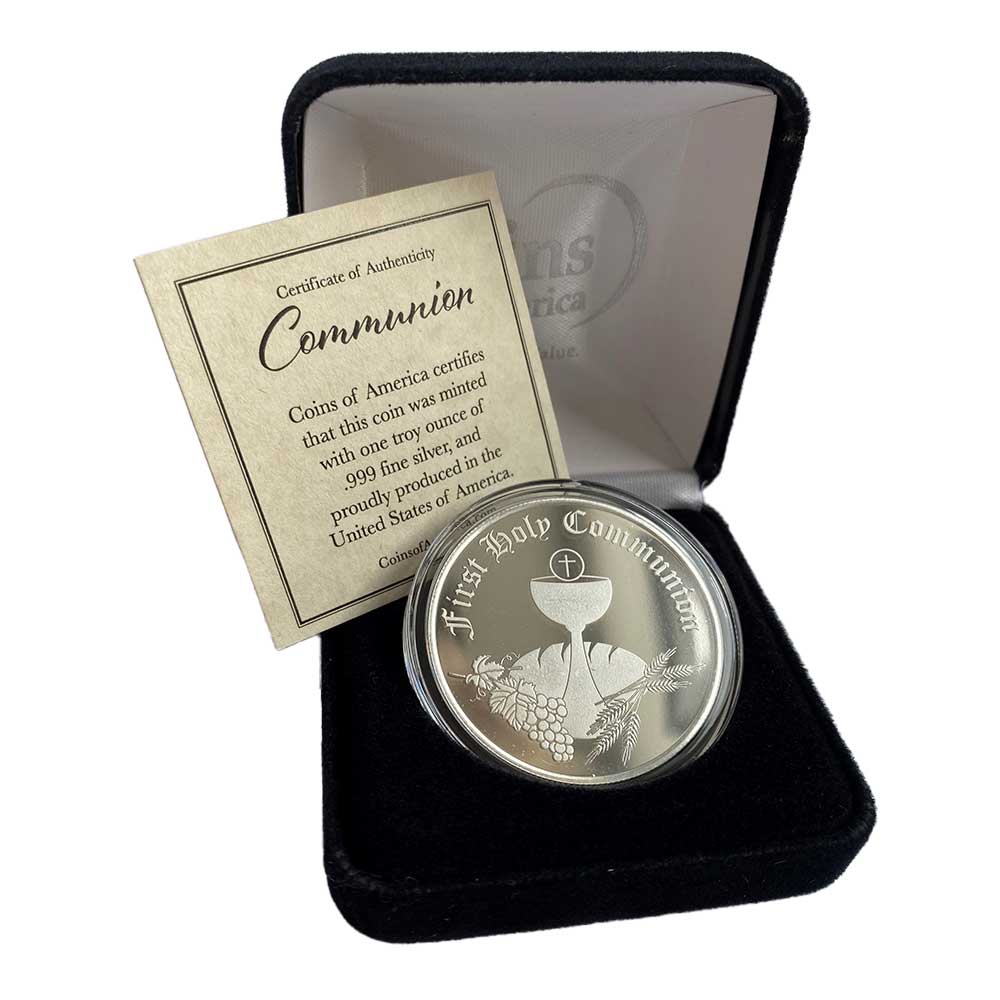 Communion Commemorative 2 Communion silver coin