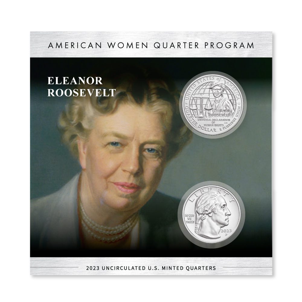 Eleanor Roosevelt 2 Eleanor Roosevelt coin collection
