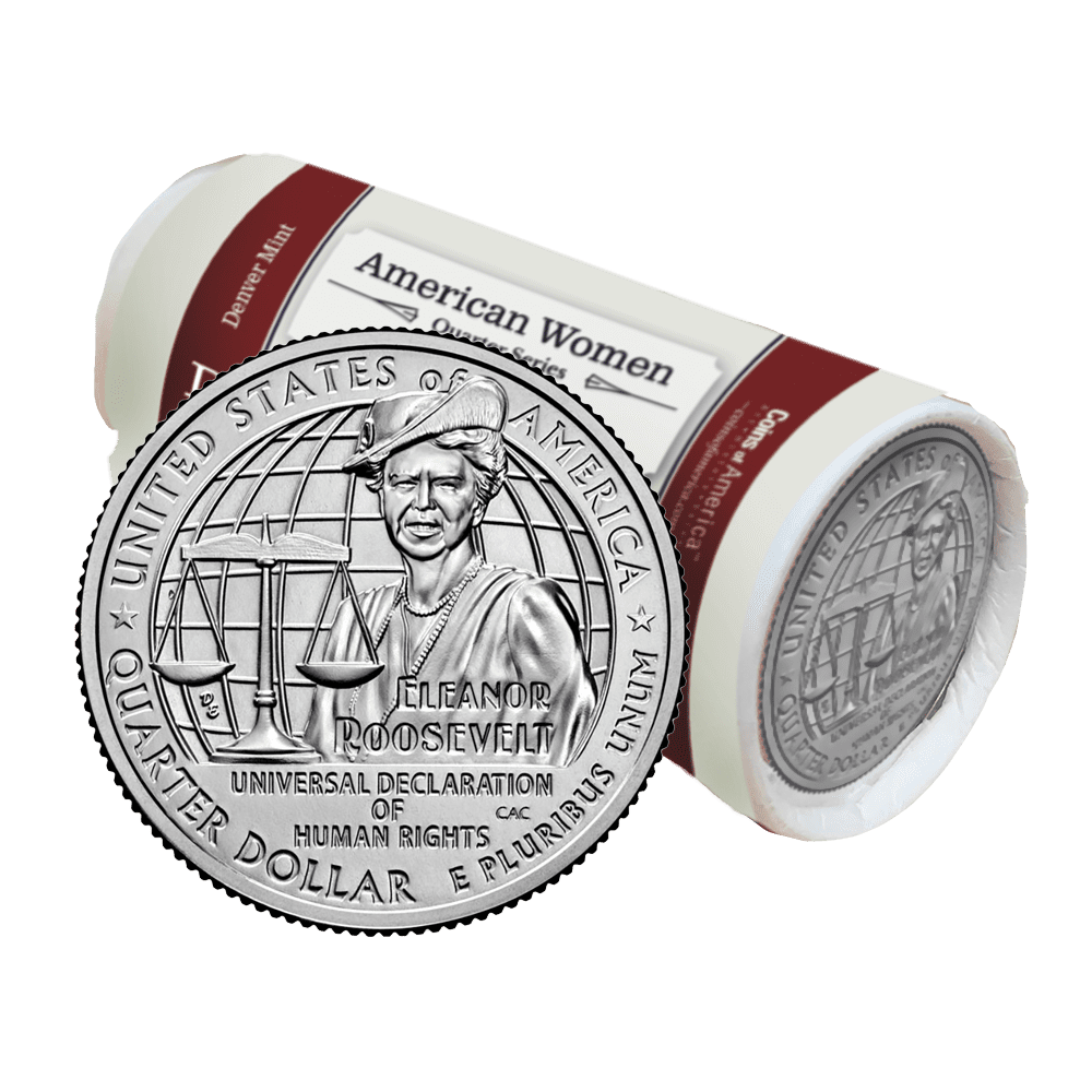 Eleanor Roosevelt 3 Eleanor Roosevelt quarter d roll