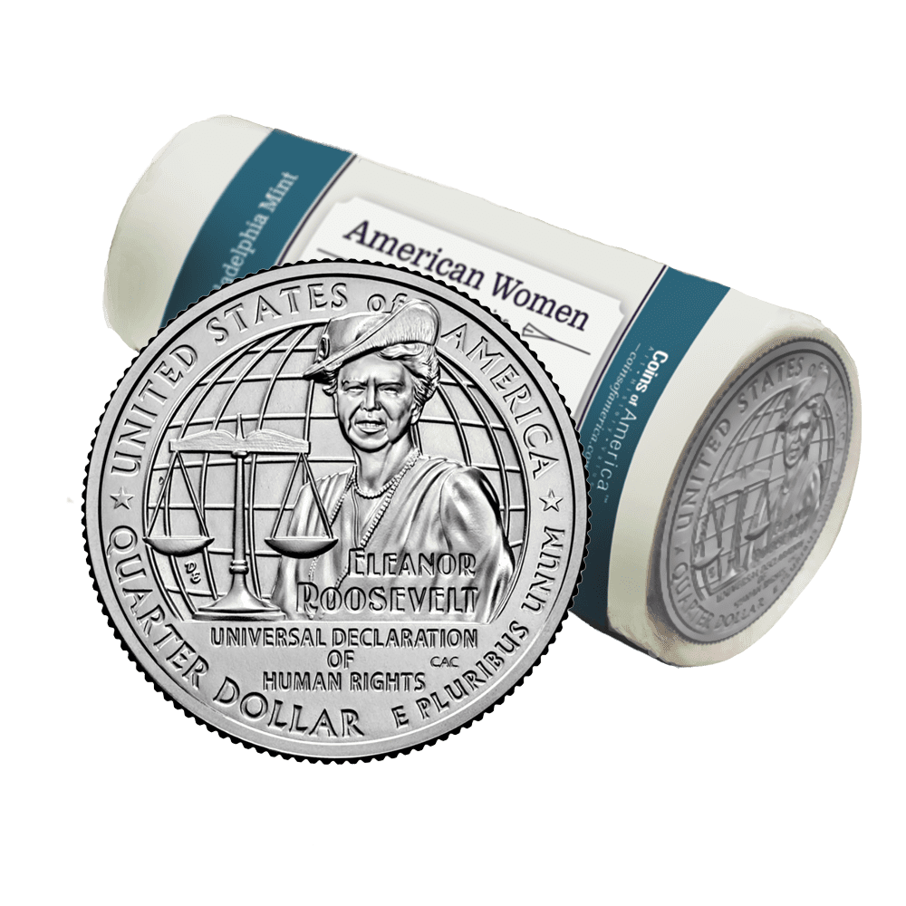 Eleanor Roosevelt 4 Eleanor Roosevelt quarter p roll