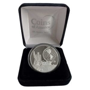 Graduation silver coin 2
