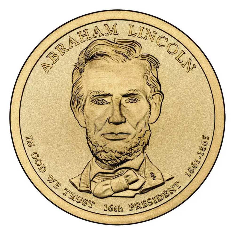 Abraham Lincoln Dollar Coin 1 abraham lincoln dollar coin