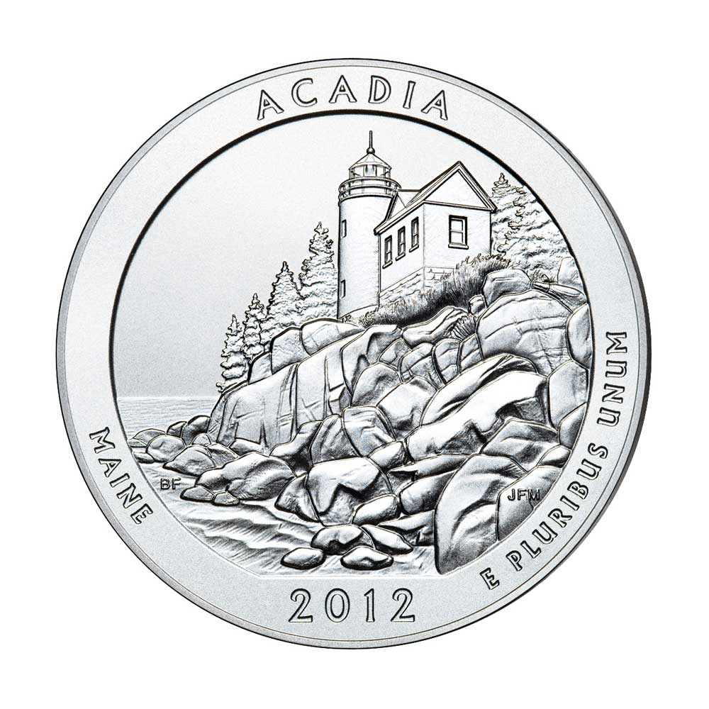 Acadia National Park - Maine 1 acadia national park quarter