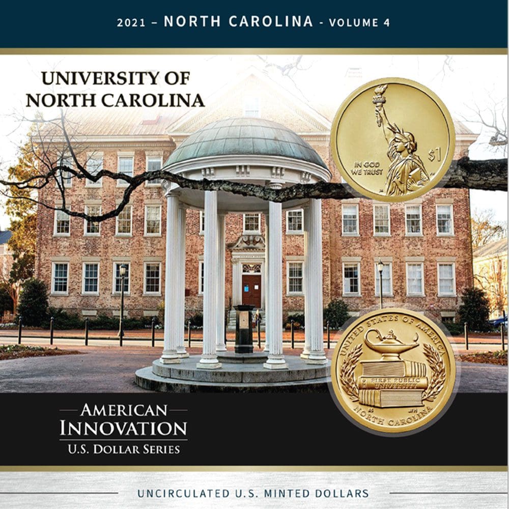 american innovation NC University coin collection