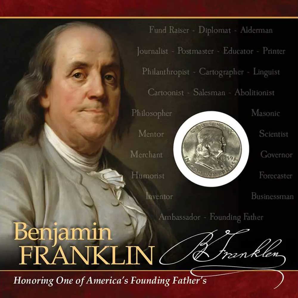 ben franklin half dollar