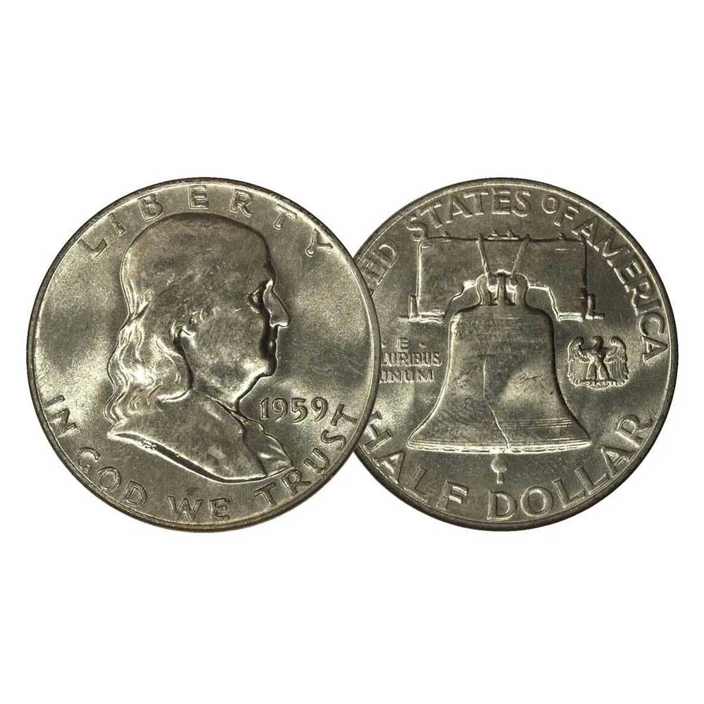 Benjamin Franklin Half Dollar - Image 3