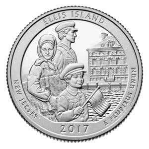 ellis island quarter