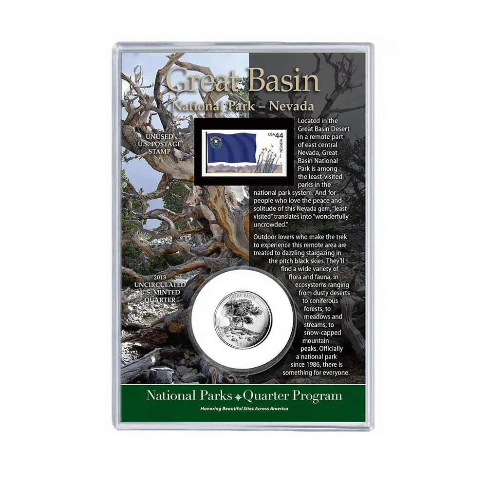 Great Basin National Park - Nevada 3 great-basin-national-park-quarter-coin-stamp