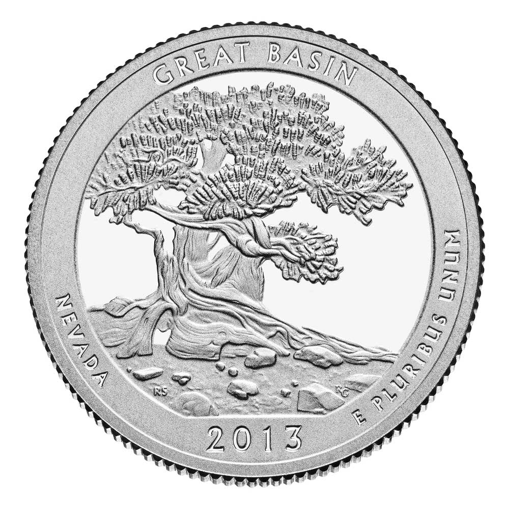 Great Basin National Park - Nevada 1 great basin quarter