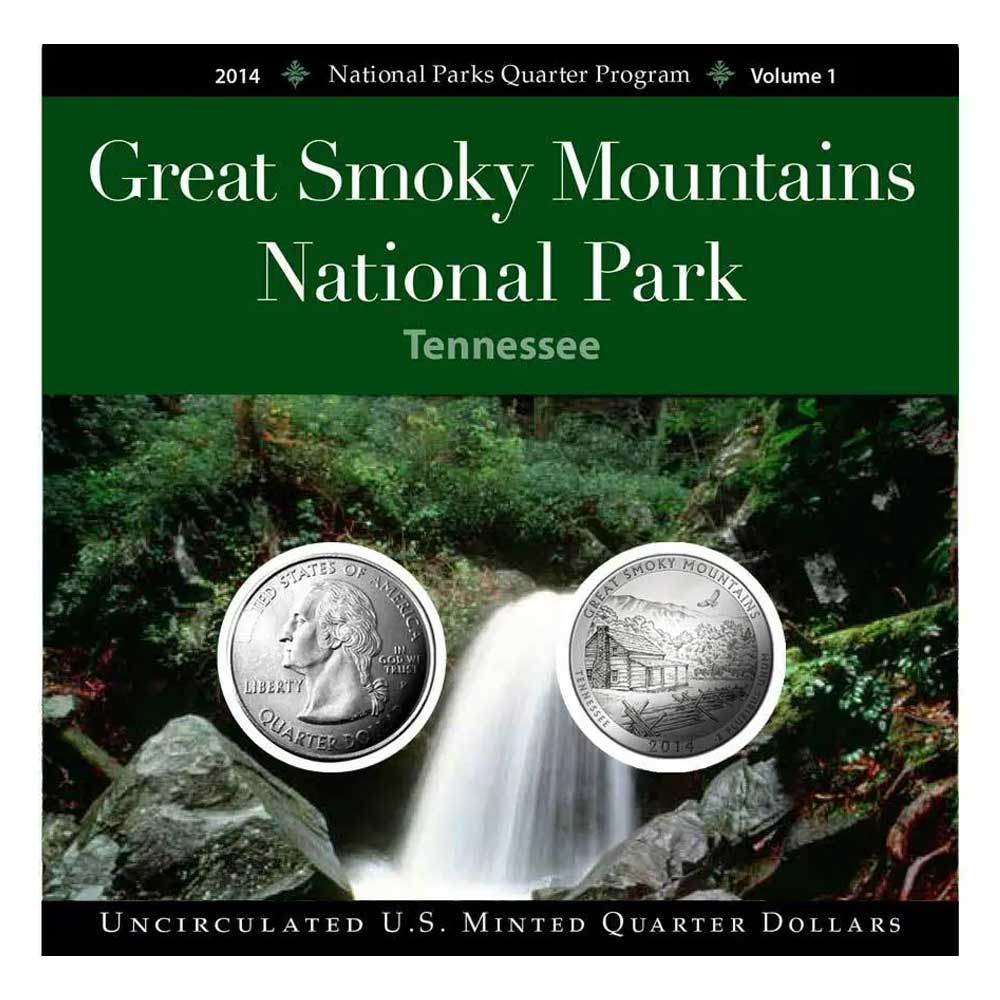 Great Smoky Mountains National Park - Tennessee 2 great-smoky-mountains-national-park-quarter-collection