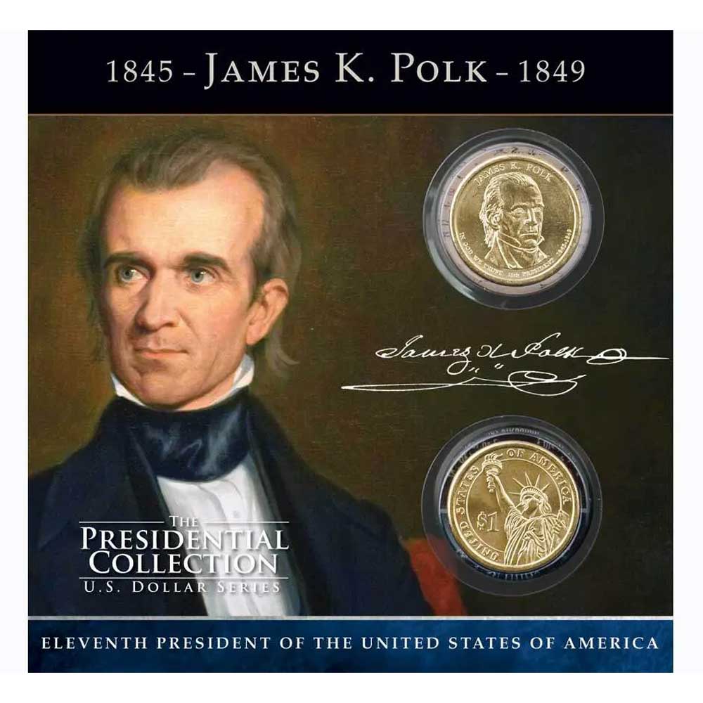 James K. Polk Dollar Coin 2 james polk dollar collection