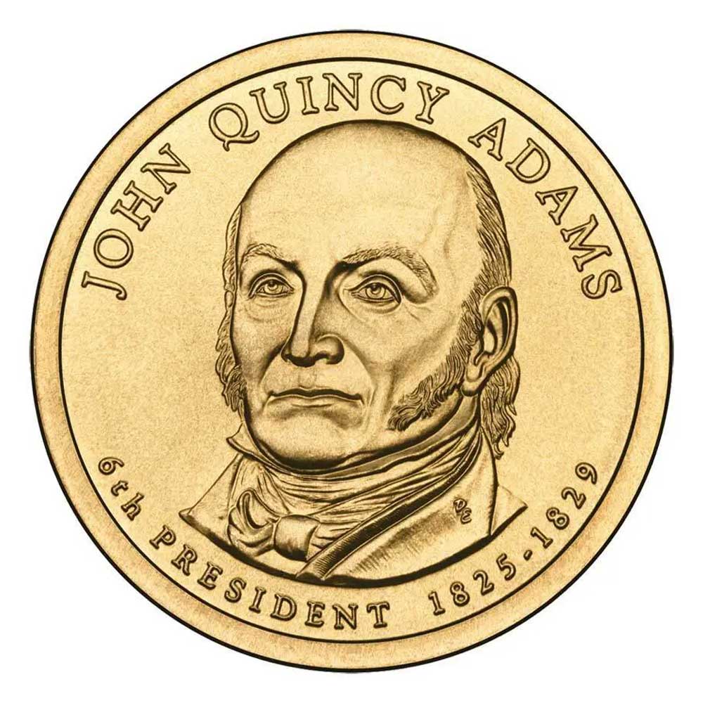 John Quincy Adams Dollar Coin 1 john quincy adams dollar coin