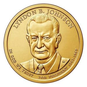 lyndon b johnson coin