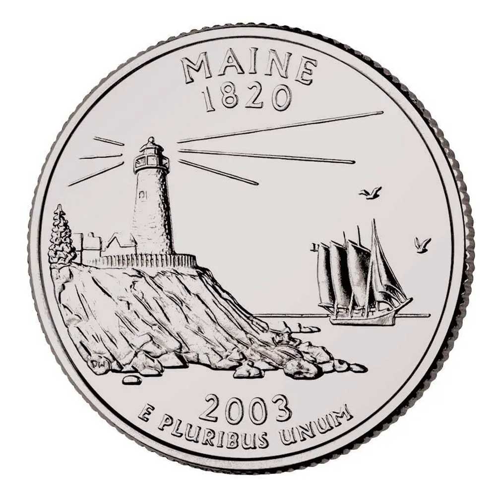 Maine Quarter 1 maine quarter