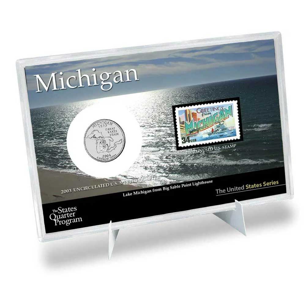 Michigan Quarter 3 michigan-state-quarter-coin-stamp