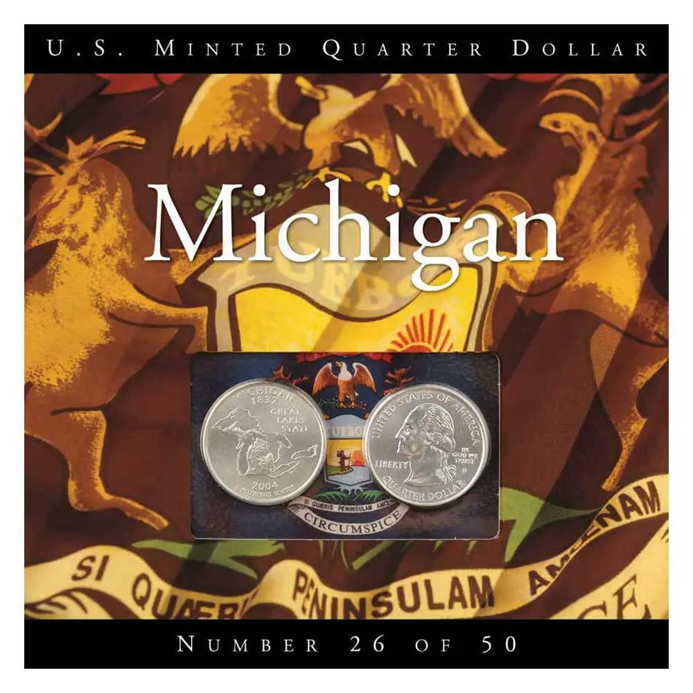 Michigan Quarter 2 michigan-state-quarter-collection