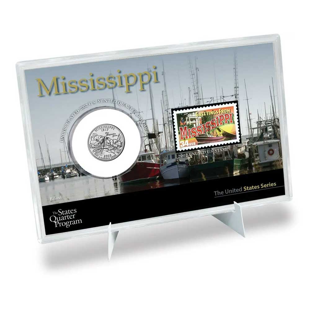Mississippi Quarter 3 mississippi-state-quarter-coin-stamp