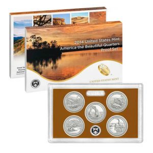 national park quarter proof set 2014