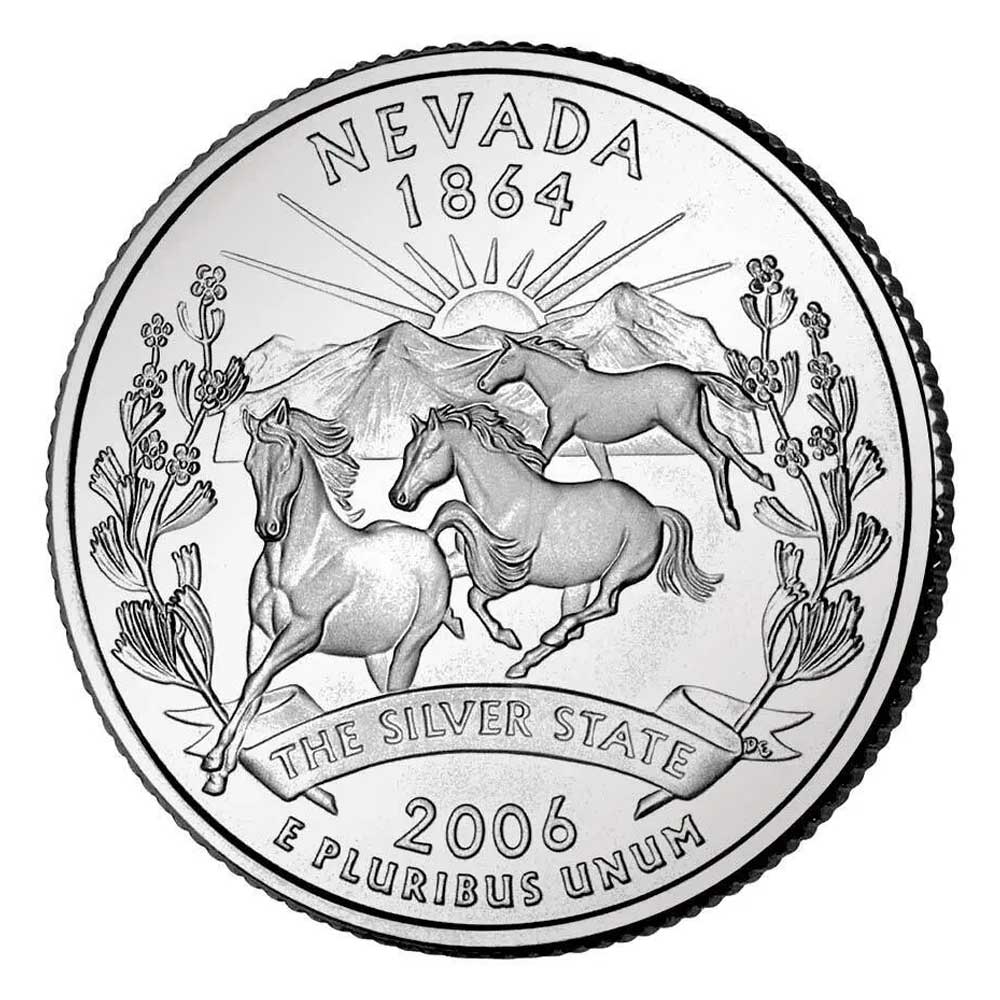 Nevada Quarter 1 nevada 2006 quarter