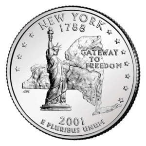 2001 new york quarter